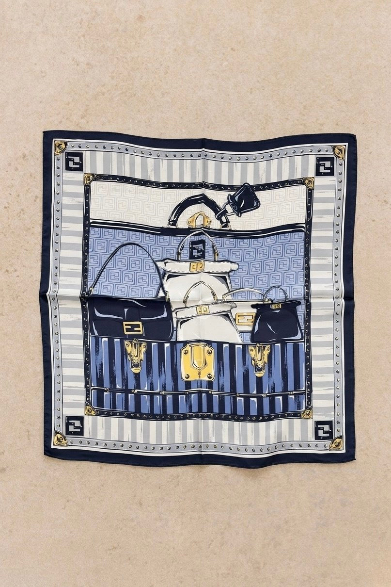MONACO VOYAGE %100 İPEK FULAR 65x65 cm | Renk: Standart